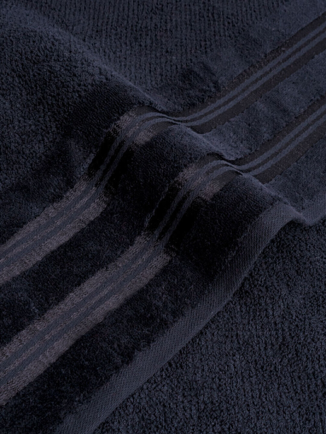 Полотенце махровое Luxury Сафия Хоум, 51154 черный 