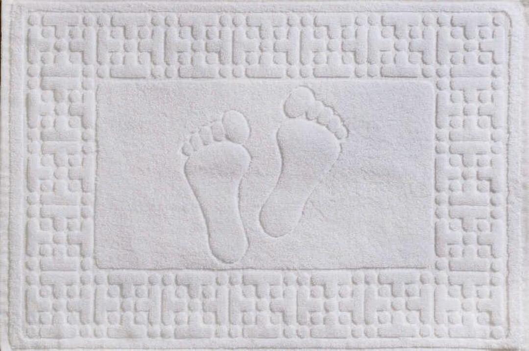 Полотенце махровое Ножки Клинелли ТПК <цвет белый, размер 50*70>(Текстиль для отелей)