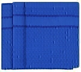 Полотенце вафельное с бордюром Сафия Хоум, 1065 темно-синий 