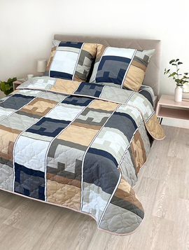 Покрывало окантованное микрофибра Viola, ПС4-1034