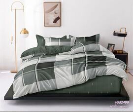 КПБ  поплин Оливковая коллекция Реноме<УУ 2499> 