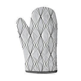 Прихватка-рукавица рогожка 18*28 Vse DOMA<Мирель,  рис 60368-1 >