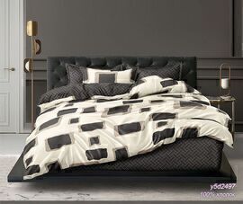 КПБ  поплин Оливковая коллекция Реноме<УУ 2497> 