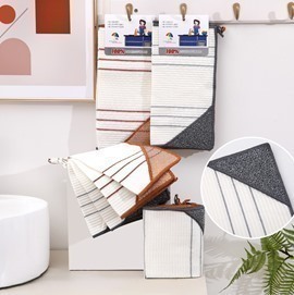 Салфетка микрофибра 45614772 30*30-4шт 7Я