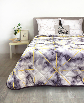 Покрывало окантованное микрофибра Viola, ППС-012